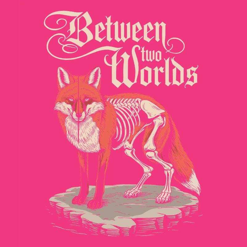 Between Two Worlds: Dark Cottagecore Fox