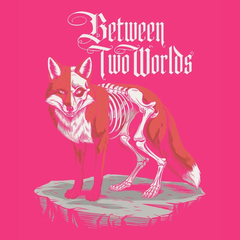 Between Two Worlds Dark Cottagecore Fox