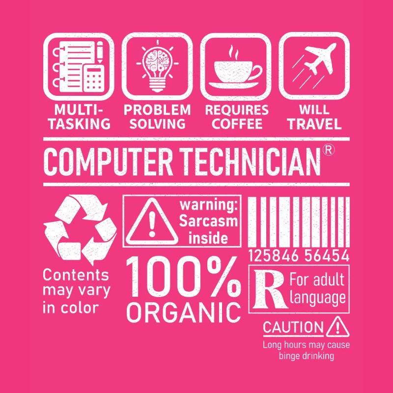 Technicien en informatique multitâche résolution de problèmes