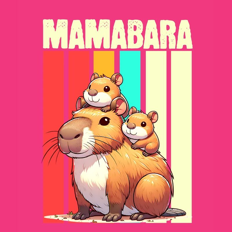 Mamabara Mère Capybara