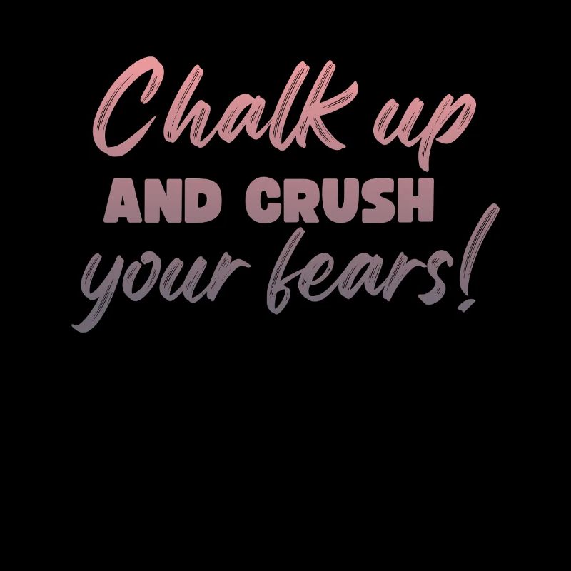 Bouldering Chalk Up Boulderer