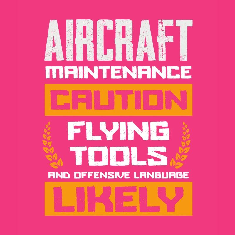 Aircraft Maintenance Caution Flying Tools Likely