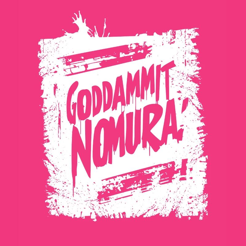 Goddammit Nomura – Conception de graffitis