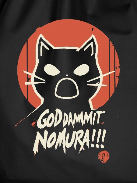 Goddammit Nomura – Cat Design