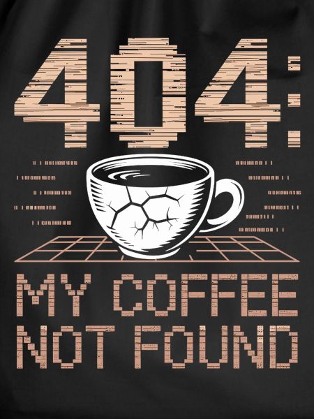 Kaffee Shirt 404 Fehlercode