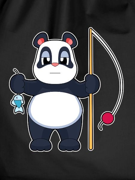 Panda Angler Fish Fishing