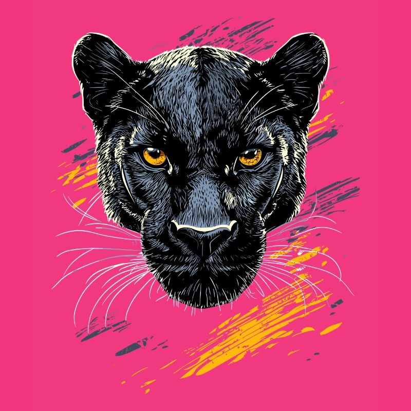 Panther Leopard Raubkatze Süße Großkatze Panter