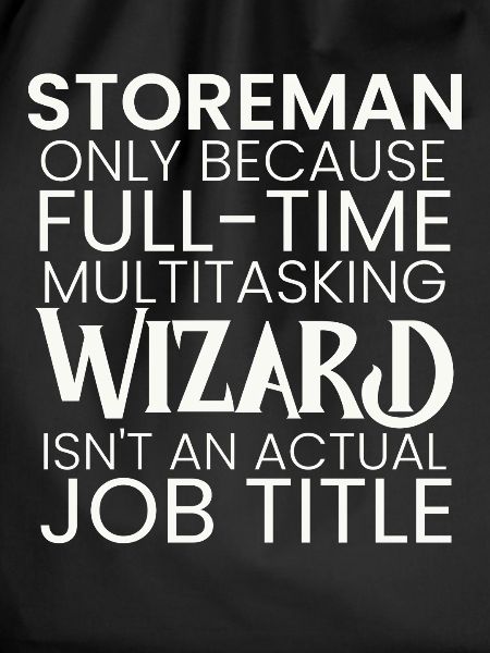 Storeman multitasking Wizard