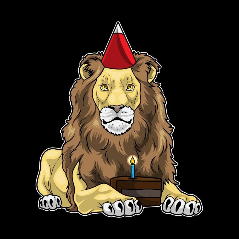 Lion Birthday Cake