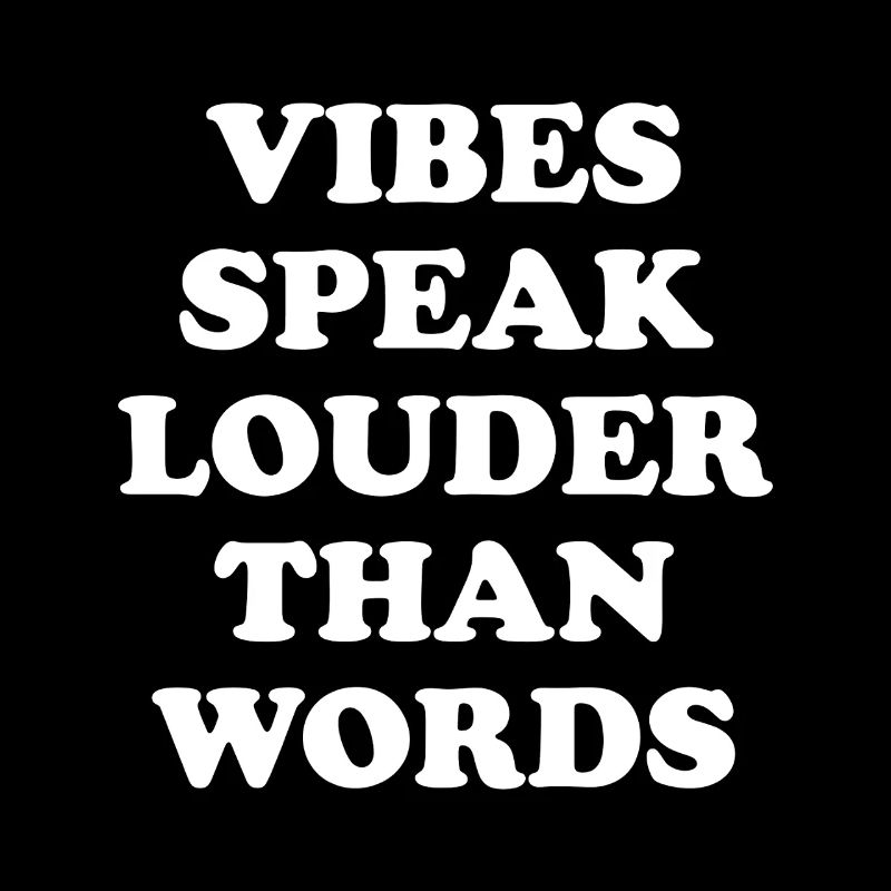 Les vibrations parlent plus fort que les mots