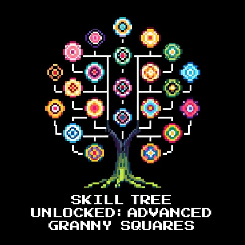Arbre de compétences : Granny Squares | Crochet