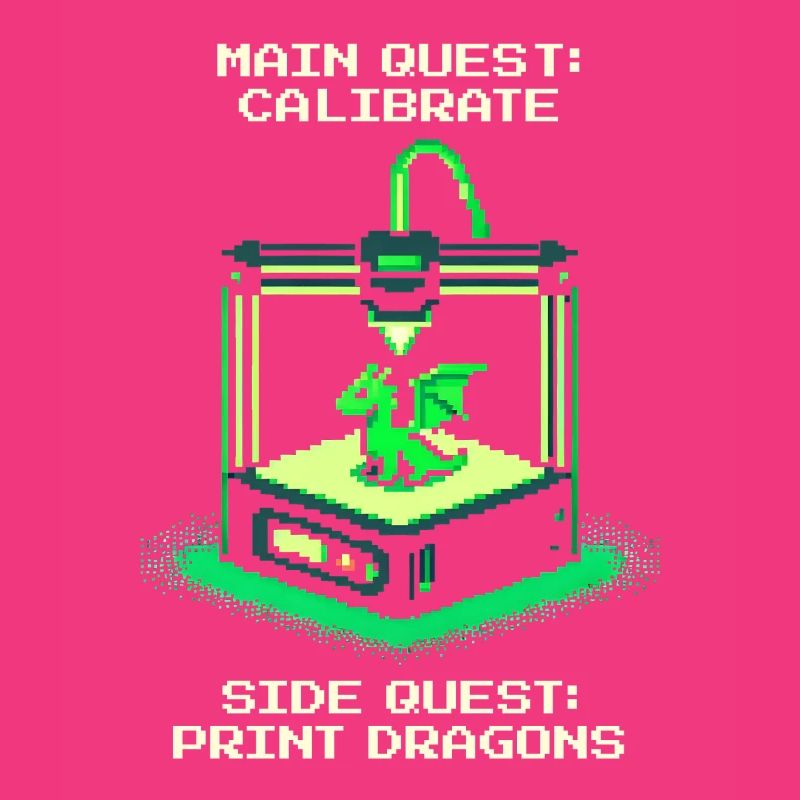 Calibrate & Dragon Print | 3D