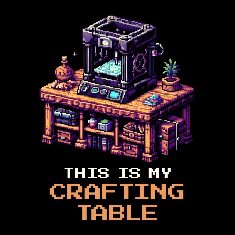3D Printing Crafting Table | Print Bed Setup