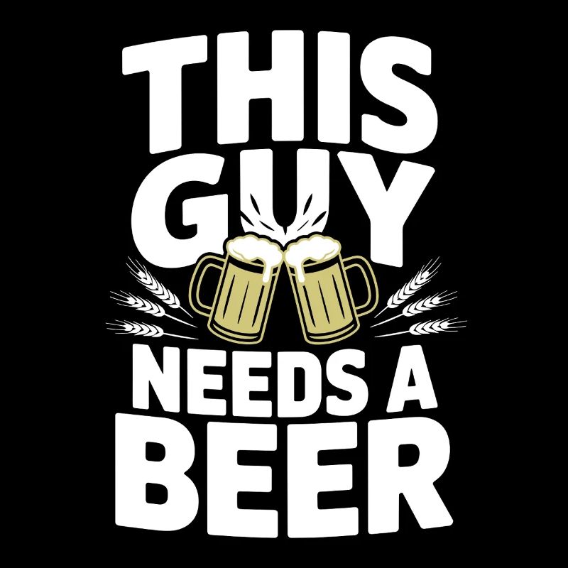 This Guy Needs a Beer