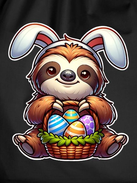 Ostern Faultier