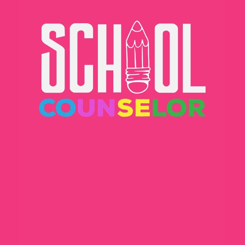 Conseiller d’école Conception de crayon de couleur