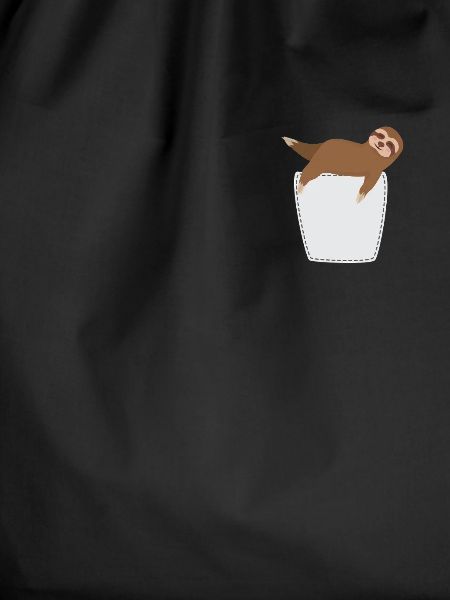 Sloth in breast pocket