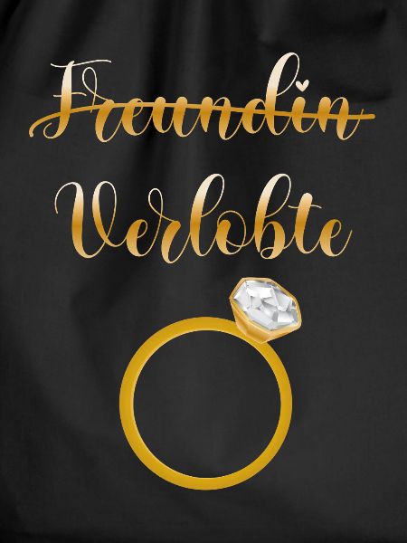 Freundin durchgestrichen Verlobte
