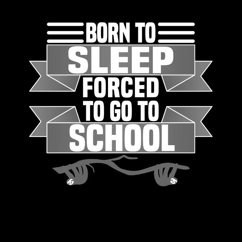 Nés pour dormir, forcés d’aller à l’école