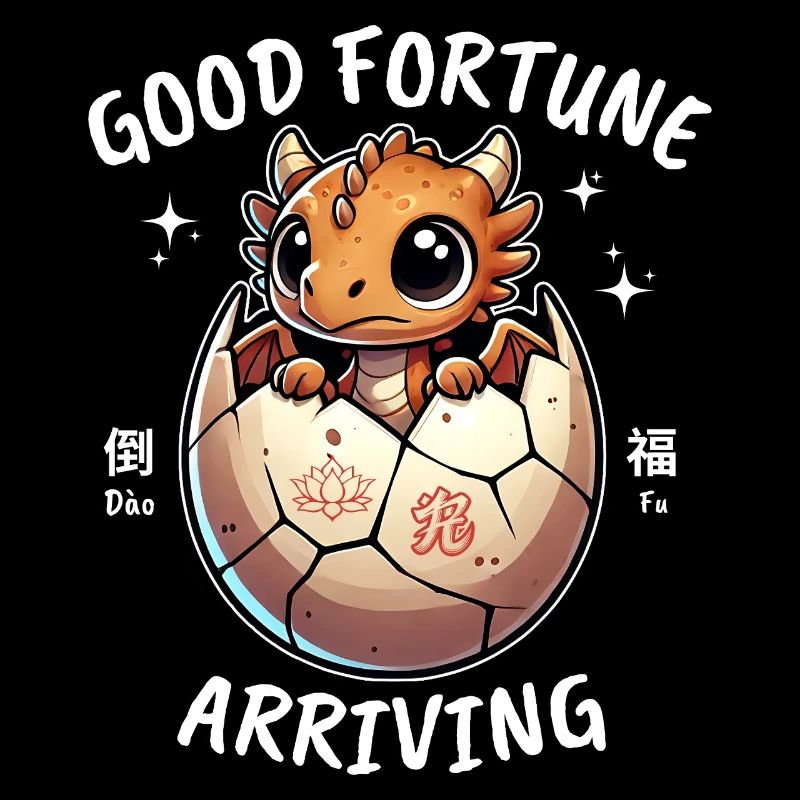 Good Fortune Fantasy Dragon Shell Hatching