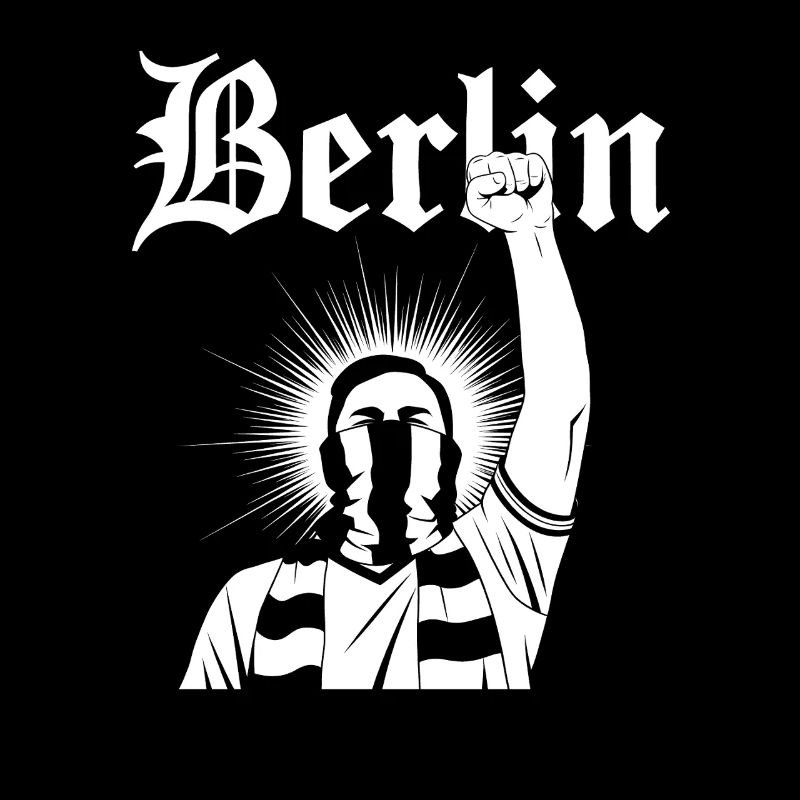 Berlin Resurrection Graphic Art