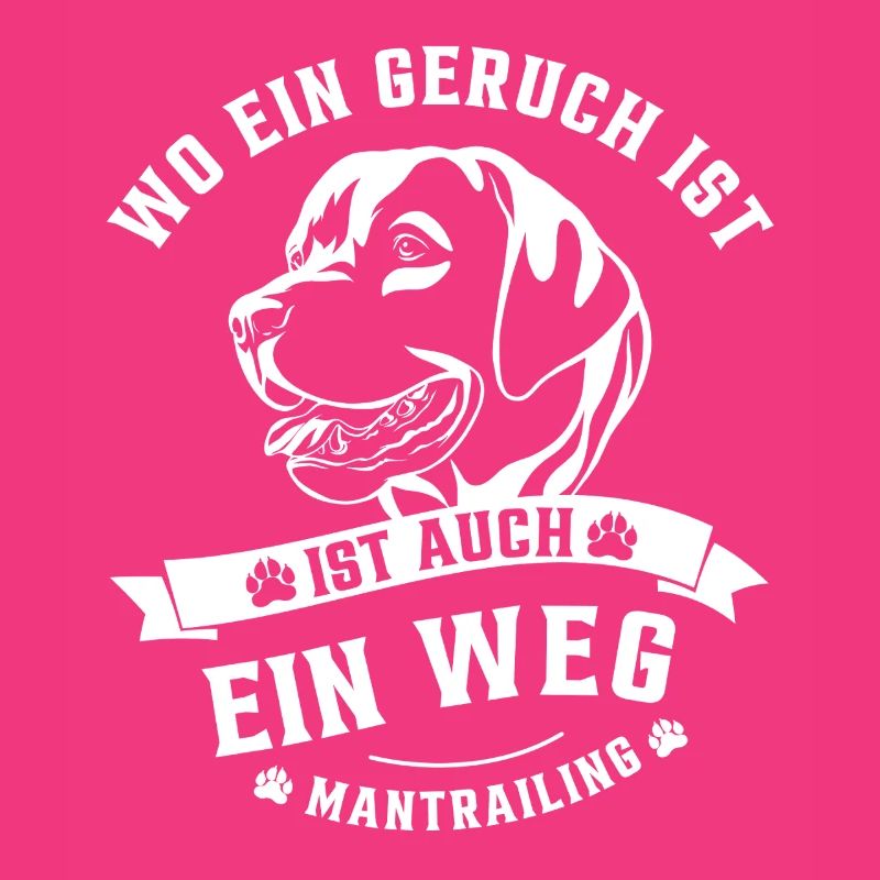 Mantrailing Labrador Wo ein Geruch da ein Weg