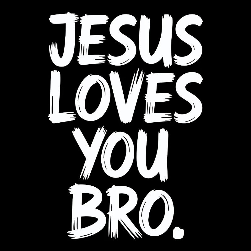 Jesus Liebt Dich Bruder Inspirierende Botschaft