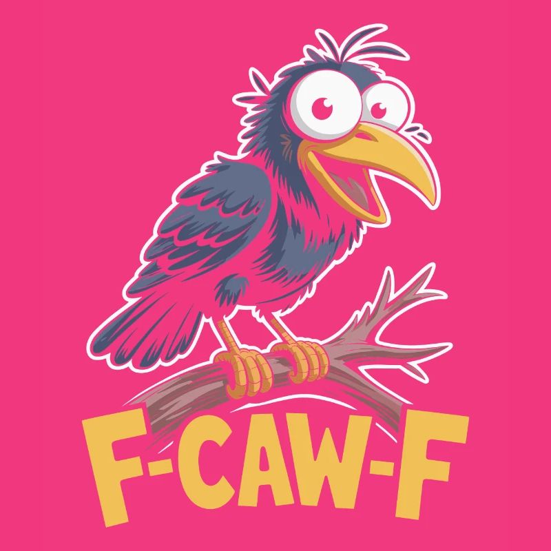 F-Caw-F Meme Crow