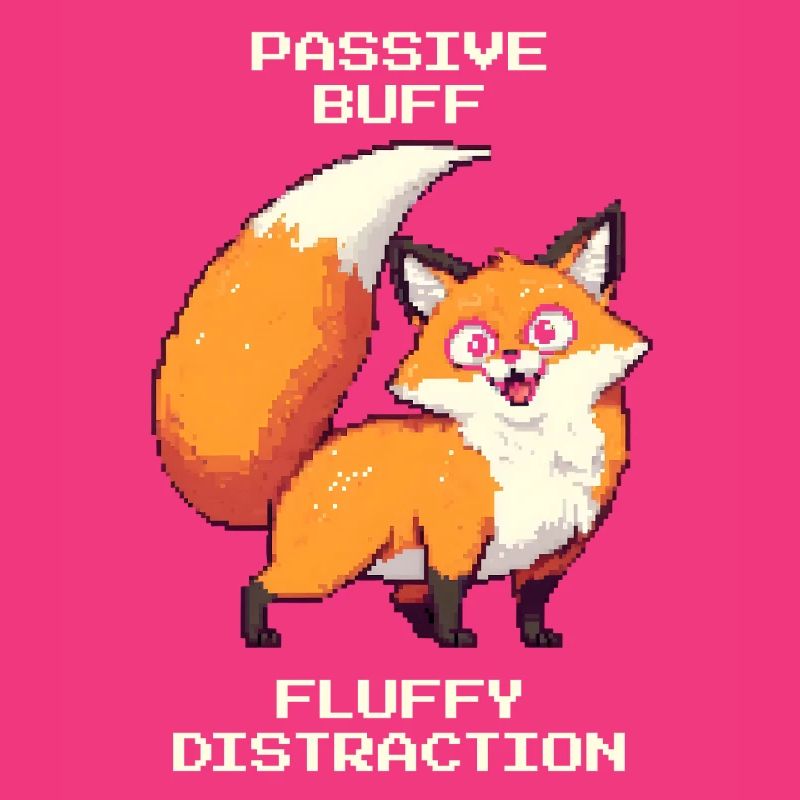 Fluffy Distraction | derpy fox