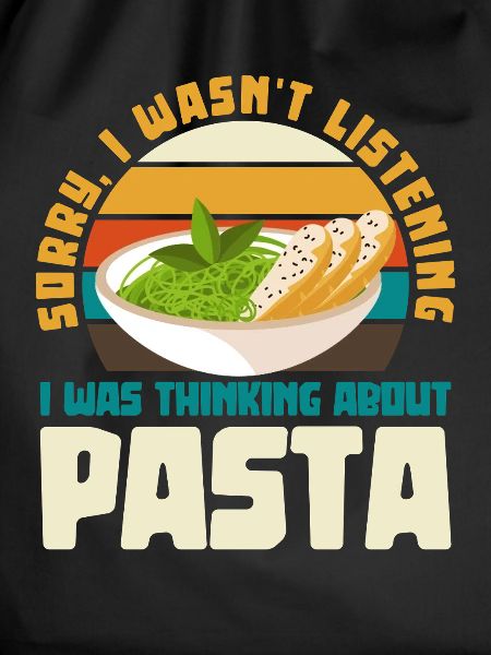 Ich dachte an Pasta Retro-Design