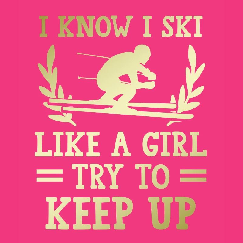 Ski wie ein Mädchen