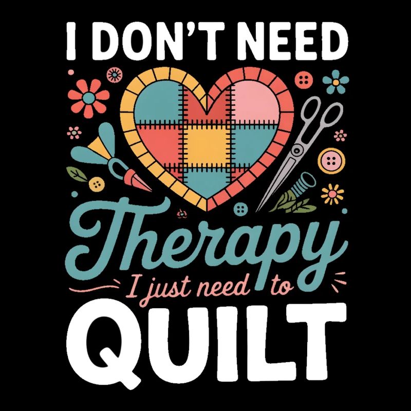 Patchwork Herz Therapie Quilt