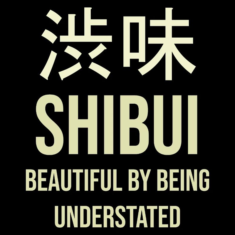 Shibui Schlanker Minimalismus