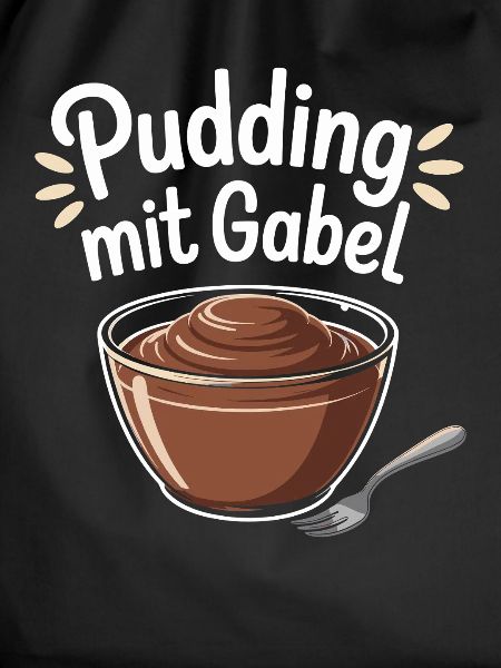 Pudding Mit Gabel