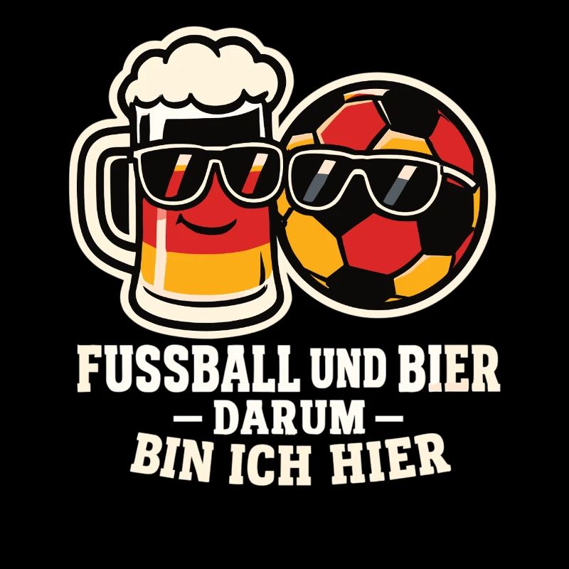 Fußball und Bier