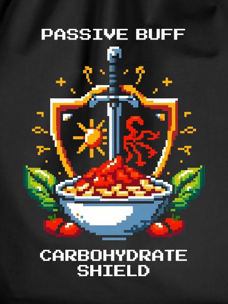 Carbohydrate Shield | Gamer Humor