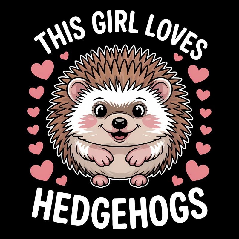 Igel Spruch Mädchen Lustiges Igel Geschenk