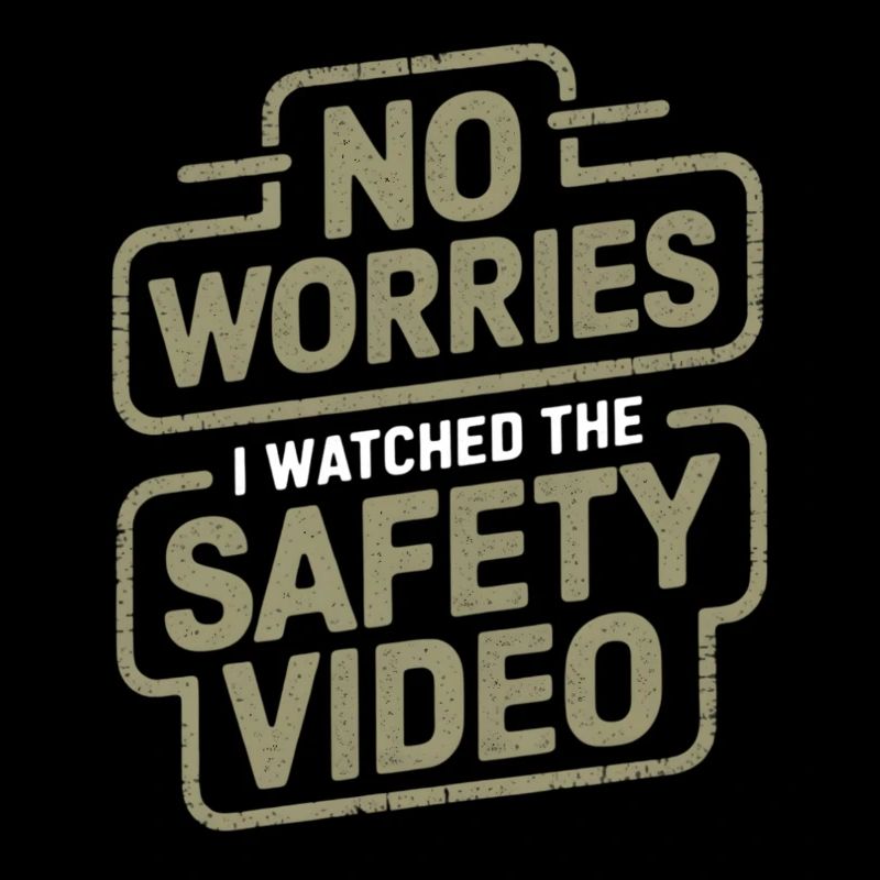 No Worries Sicherheitsvideo Meme