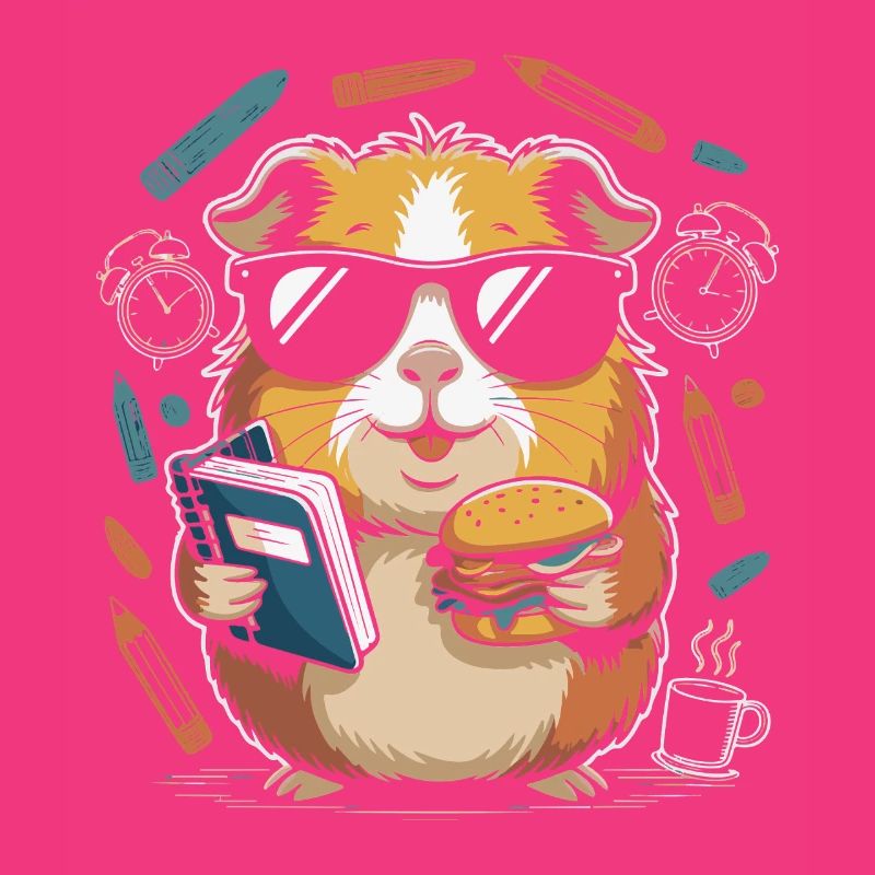 Buchheld Hamster mit Burger