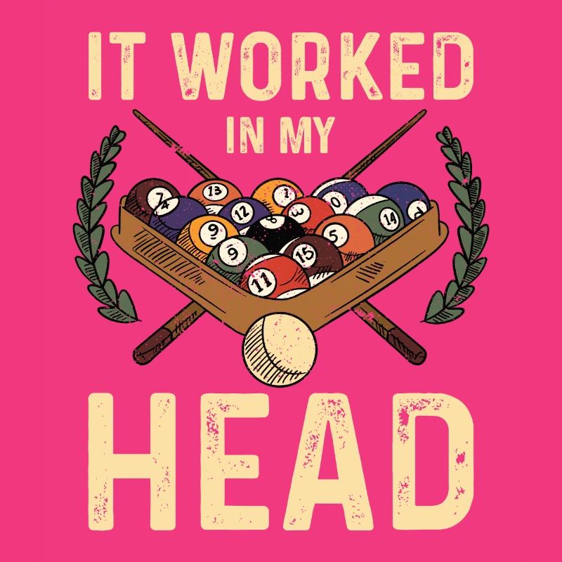 Head Has Pool Humor