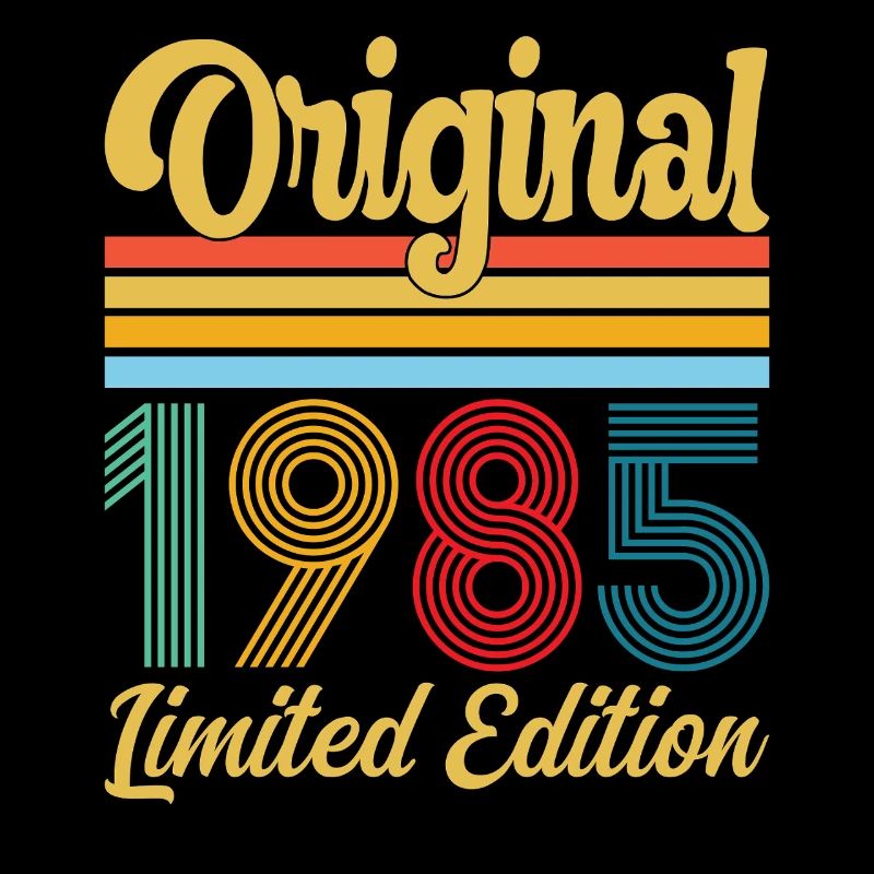 Geburtstagsgeschenk 1985 Originales Vintage-Retro-Geschenk