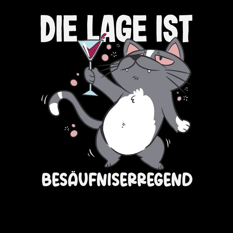 La situation est ivre, chat