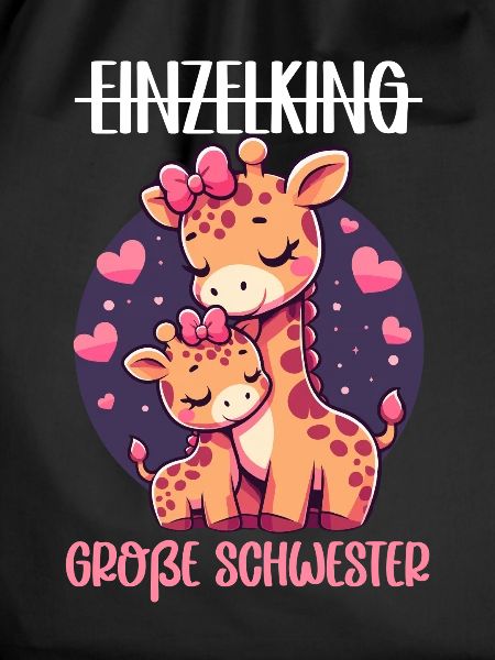 Big Sister Giraffe Sibling