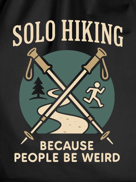 Women's solo hiker empowerment trail