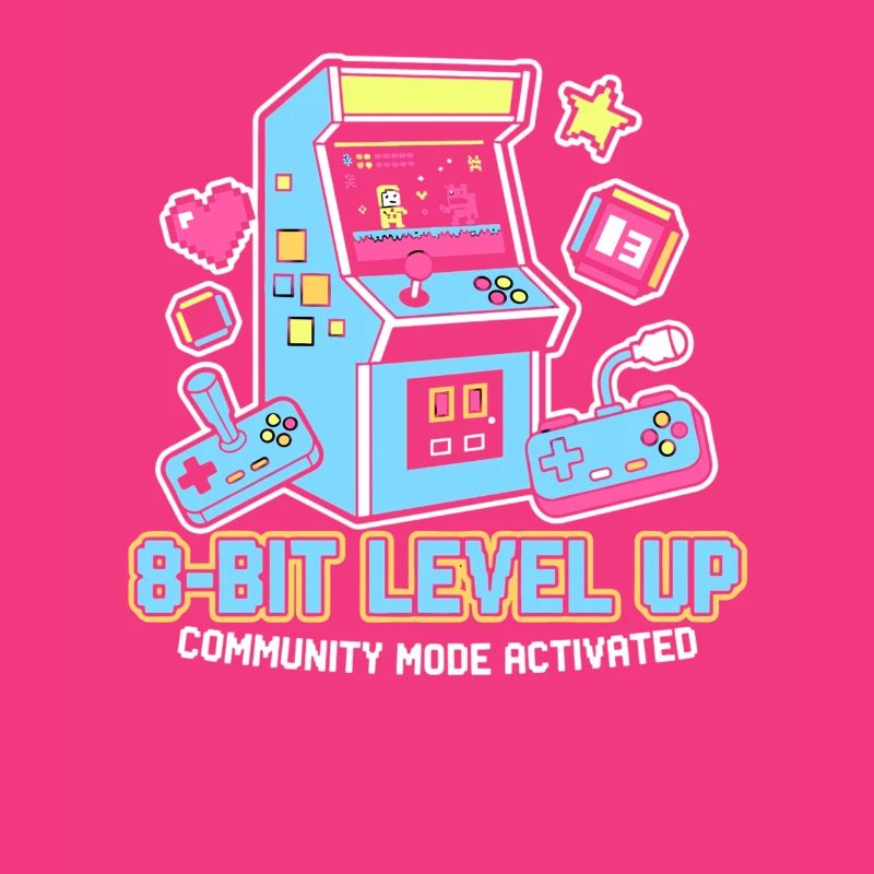 8-Bit LEVEL Arcade Retro Gaming Community