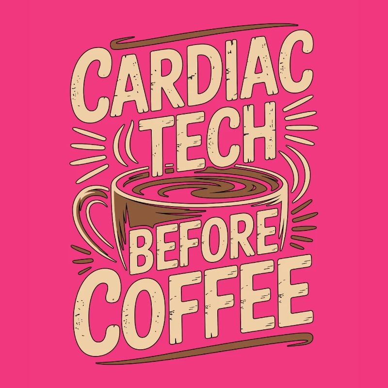 Cardiac Tech Before Coffee Echo Tech Coffee Lover