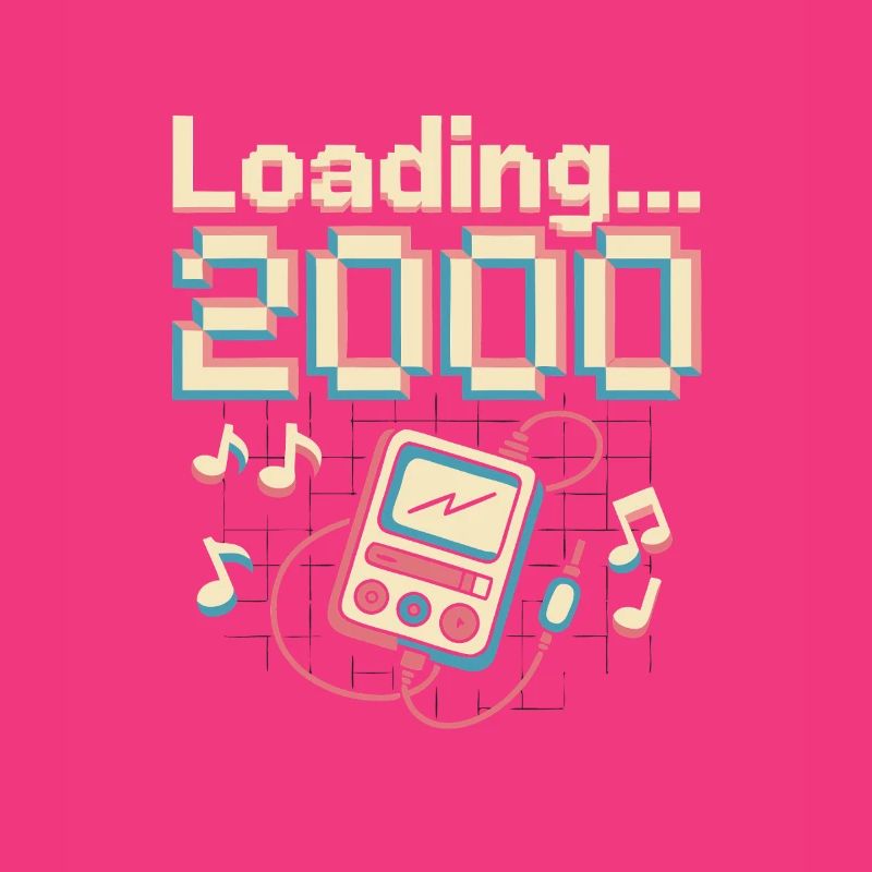 Conception de pixels Y2K – Chargement 2000