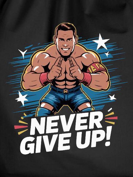 Never Give Up Wrestler Hero