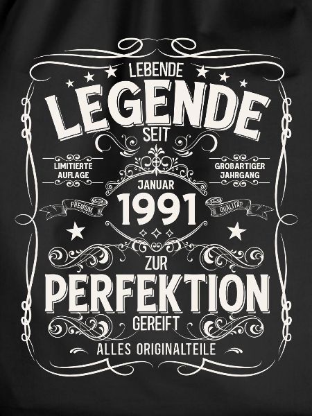 35th Birthday Legend January 1991