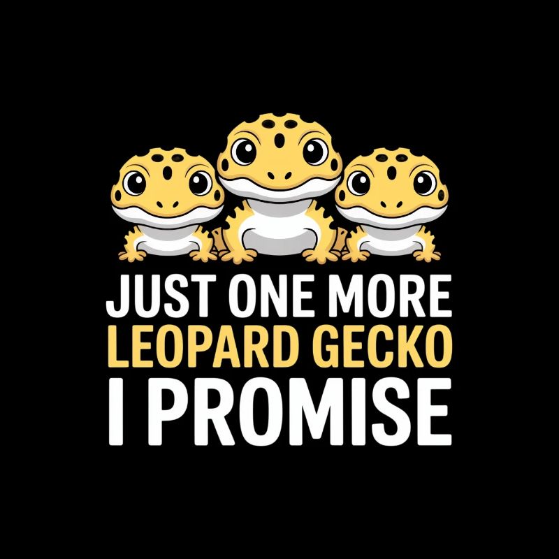 Leopardgekko-Trio Versprechen